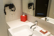 Image of a luxury hotel bathroom.