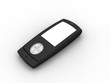telephone mobile coulissant 3D face fermer noir