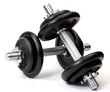 Weights, isolated on white background Weights, isolated on white background