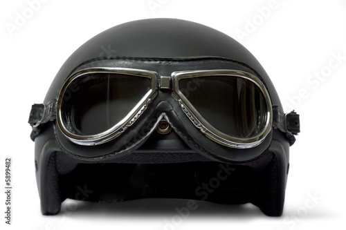 Photo: Helmet and goggles Helmet and goggles