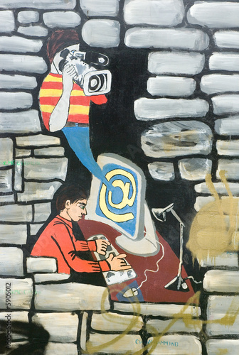 Photo: Graffiti Wallpaper III Graffiti Wallpaper III