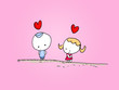 Valentin et Valentine