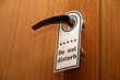 Do not disturb