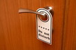 Do not disturb