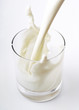 Photo en ligne au meilleur prix pouring creamy milk in a transparent glass