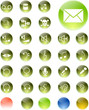 web icons set vector