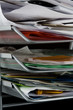 Messy in-basket with papers Messy in-basket with papers