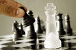A game of chess comes to an end. The king is checkmated. A game of chess comes to an end. The king is checkmated.