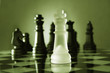 A game of chess comes to an end. The king is checkmated. A game of chess comes to an end. The king is checkmated.
