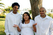 Photo: siblings, girl with arms out siblings, girl with arms out