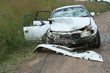 Motor car accident. Motor car accident.