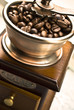grinder with coffee beans grinder with coffee beans