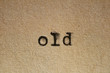 Old