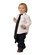Bambino con cravatta lunga