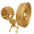 Pump Up The Volume Weight Lifting Speakers