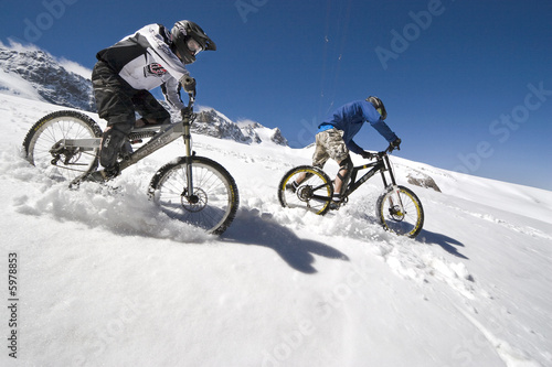 Photo: vtt neige vtt neige