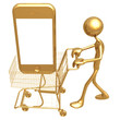 Touch Screen Cell Phone Shopping Cart Touch Screen Cell Phone Shopping Cart