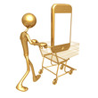 Touch Screen Cell Phone Shopping Cart Touch Screen Cell Phone Shopping Cart