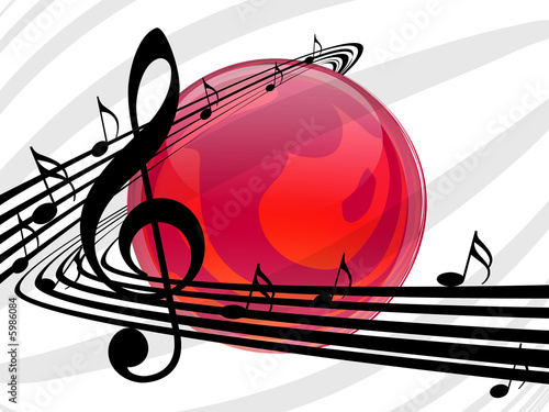 Music background red music background. Music background red