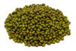 Dried mung beans in a pile Dried mung beans in a pile