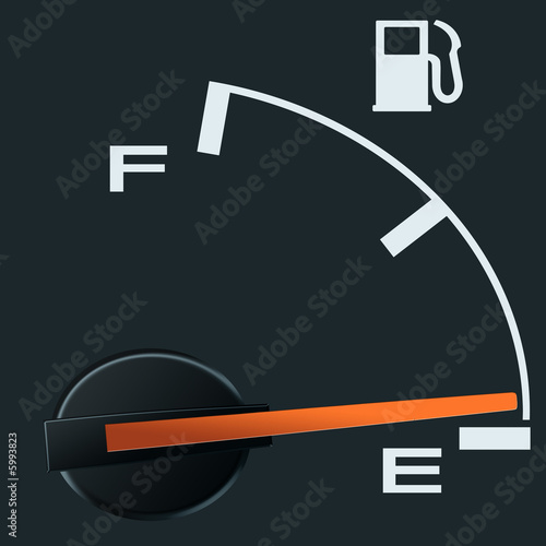 Fuel Gauge Illustration