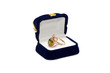 gold ring isolated on a white background