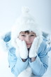 Pretty winter girl