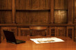 Photo: Laptop in classic room Laptop in classic room