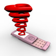 telephone love face enpiler