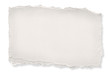Torn off-white paper.  Clipping path included.