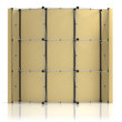 Advertising media Popup 3x3 in front-back view. 3D render. Advertising media Popup 3x3 in front-back view. 3D render.