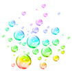 Rainbow bubbles