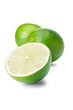 Isolated lime fruits