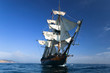Photo: HMS Surprise Sailing Ship at Sea under full sail HMS Surprise Sailing Ship at Sea under full sail