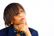 Business woman thinking Business woman thinking