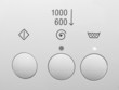 white washing machine