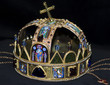 Hungarian imperial crown of st stephen