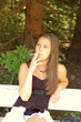 A beautiful smoking Woman