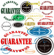 vector stamp with text: GUARANTEE
