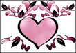 cuore decorazioni rosso