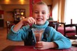 boy eats chocolate dessert 2 boy eats chocolate dessert 2
