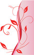 Abstract floral ornament. Vector illustration