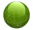 Glossy globe Glossy globe