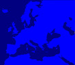 mapa em azul