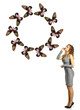 butterfly girl