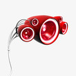 Subwoofer red