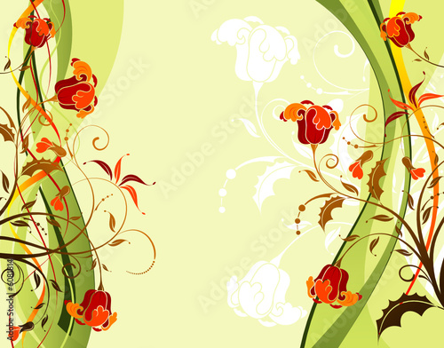 flowers background wallpapers. Flower background with waves