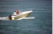 Yellow Outboard Motor Boat