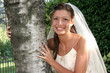 sposa felice