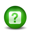 Question Ball - green Question Ball - green
